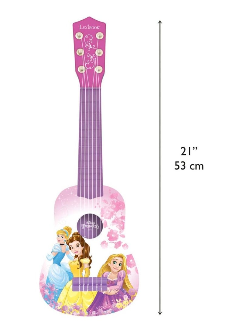 My First Guitar Disney Princess | For Kids and Girls | 21-inch Kids Guitar | Lightweight | Perfect for Beginners | Pink