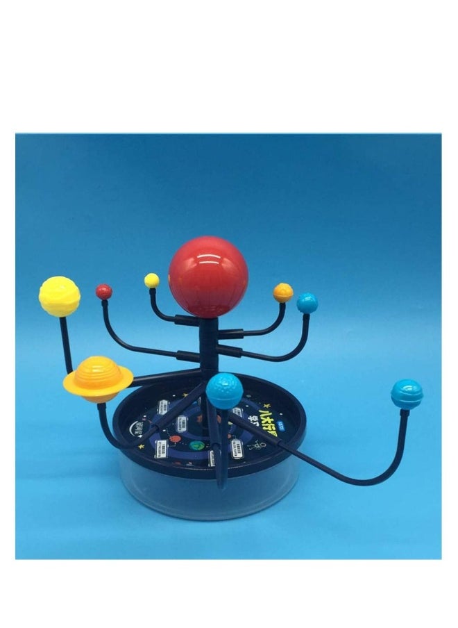 Solar System Model Educational Toys the Nine Planets Planetarium Learning Model for Pupils Kids Child Solar System Mobile Making Kit Fun Science for Girls Boys Glow in the Dark