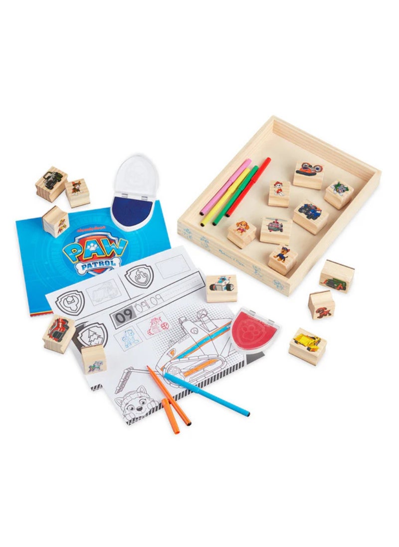 Melissa & Doug PAW Patrol Wooden Stamps Activity Set