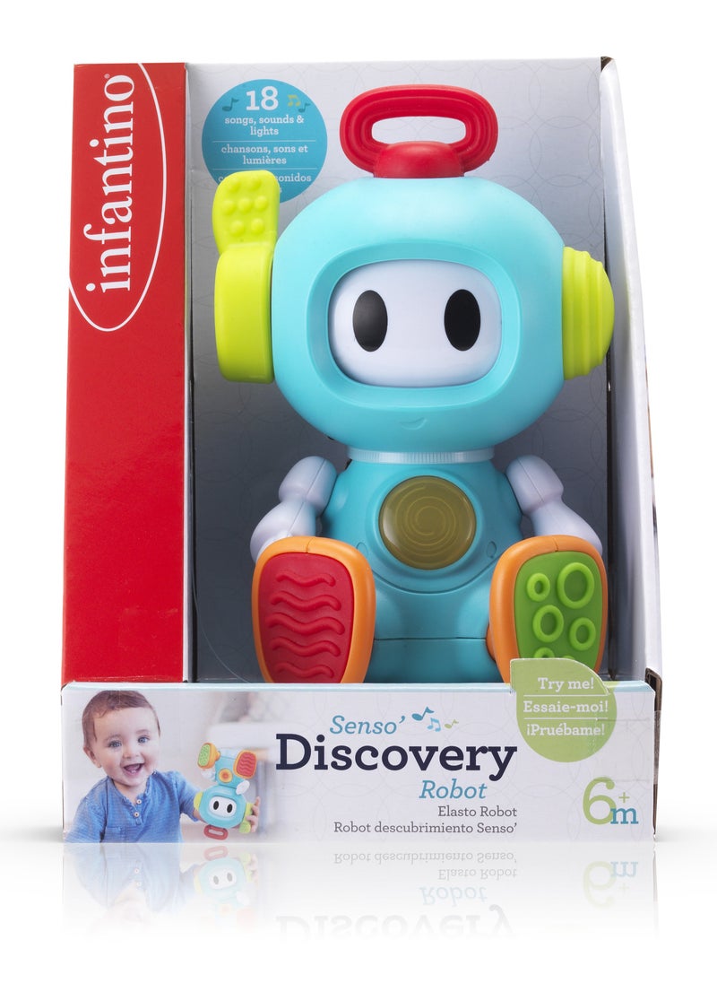 Senso Discovery Robot With Light And Music (Suitable From 6 Months)