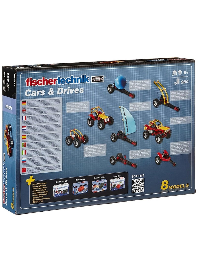 Fischertechnik Home Education – Cars & Drives Learners Kits (516184)