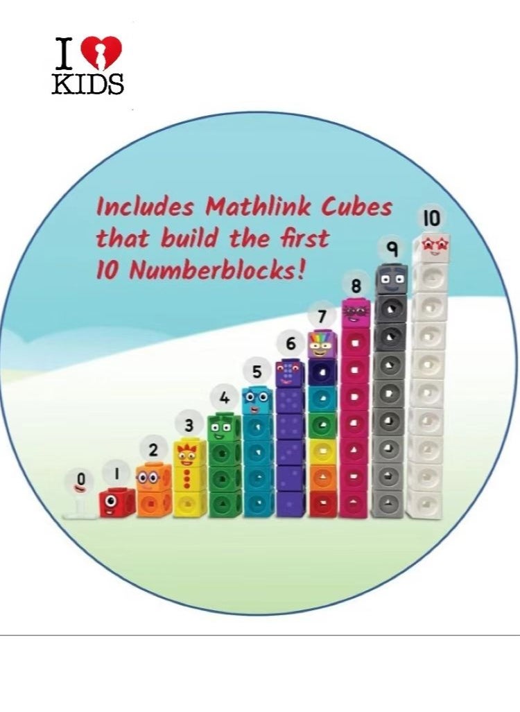 Numberblocks(1-10)Mathematics Enlightenment,Educational Learning Toys,Gift For 3+Children