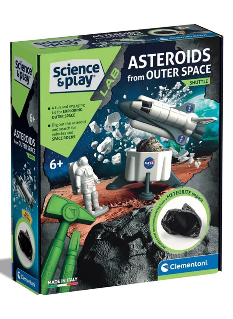 Clementoni Space Asteroid Dig Kit | Educational & Learning Toys