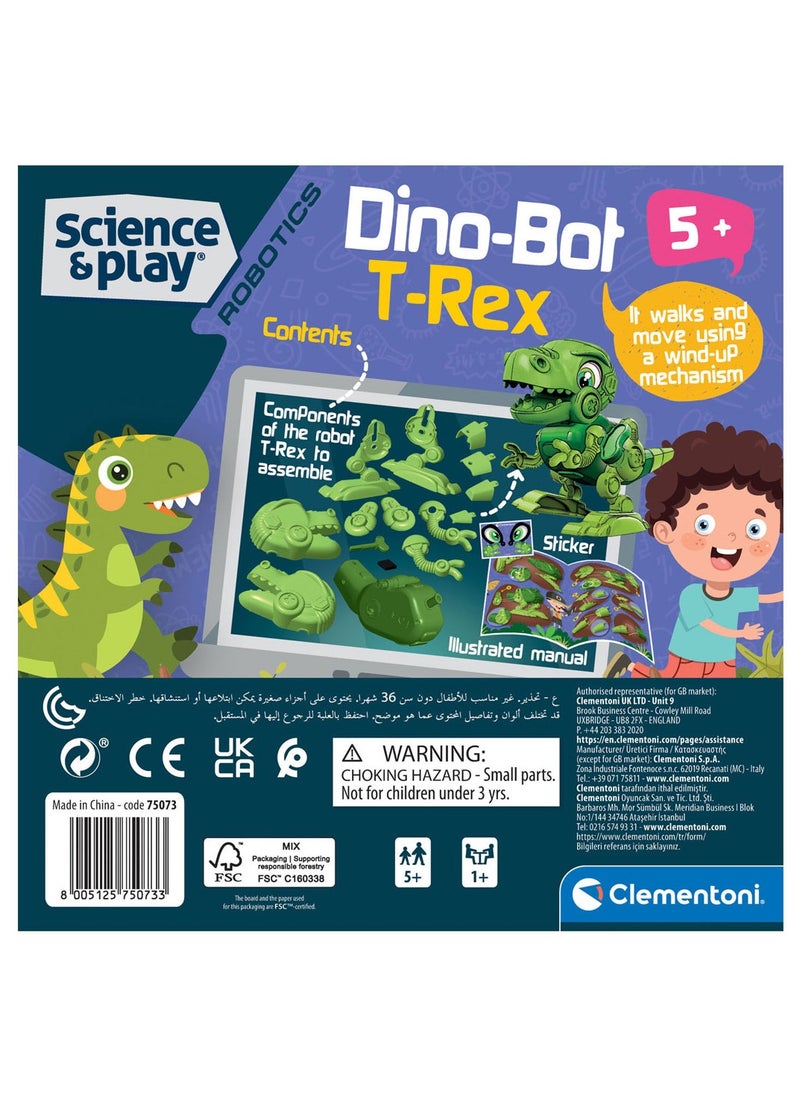 Clementoni Dinobot T-Rex | Educational & Learning Toys