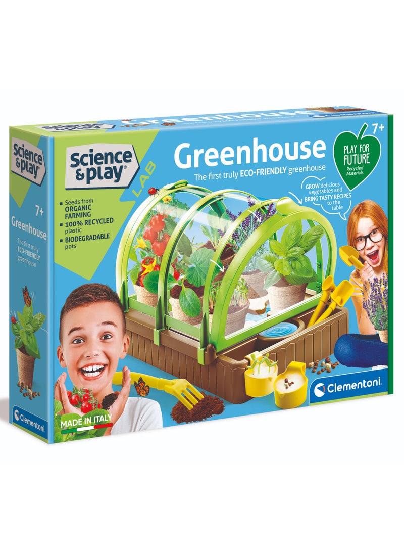 Clementoni Science and Play Greenhouse | Educational & Learning Toys