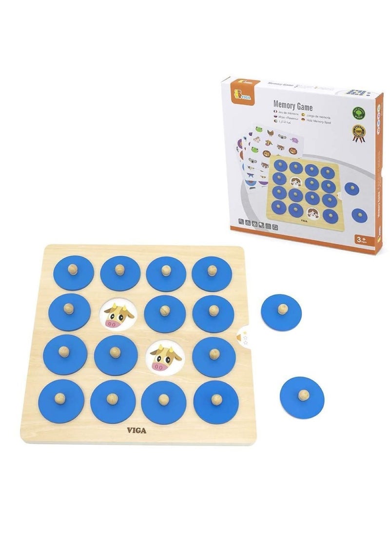 Interactive Wooden Memory Game – Brain-Boosting Fun for Kids