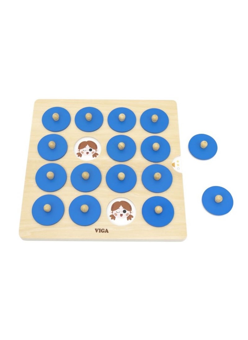 Interactive Wooden Memory Game – Brain-Boosting Fun for Kids