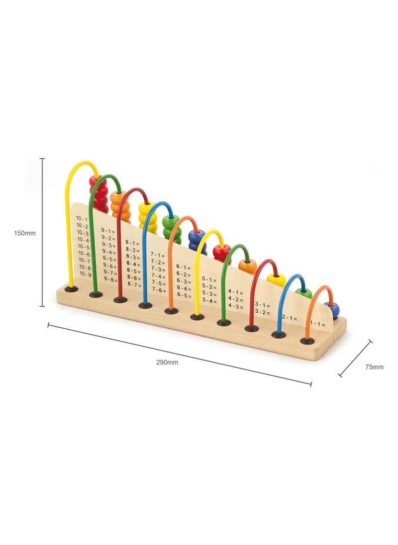 Wooden Abacus & Math Learning Board – Educational Toy