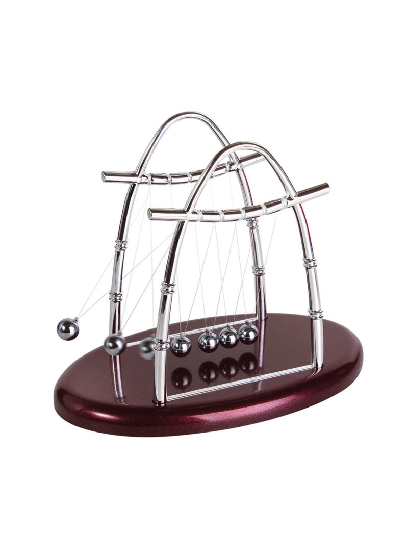 Newton's Balance Ball, Educational Science Balance Balls Newton's Cradle Pendulum Balls Stress Relief Toy Ornament for Home Office Desktop Decor Birthday Gift