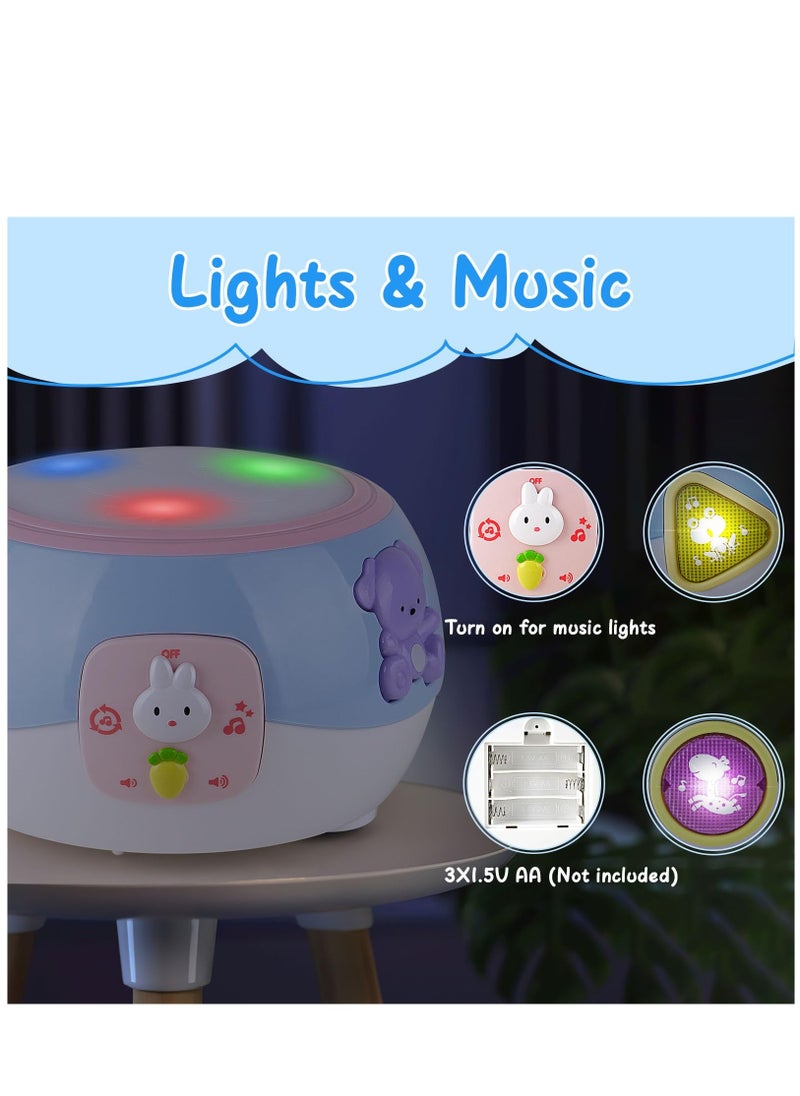 Toys for 1 Year Old Boy Girl Gift, Baby Drum Crawling, Light - Musical Toy for Toddlers 1-3 Learning Toys Tummy Time Toys for 12 months + First Birthday Gifts for 1+Year Old Kids