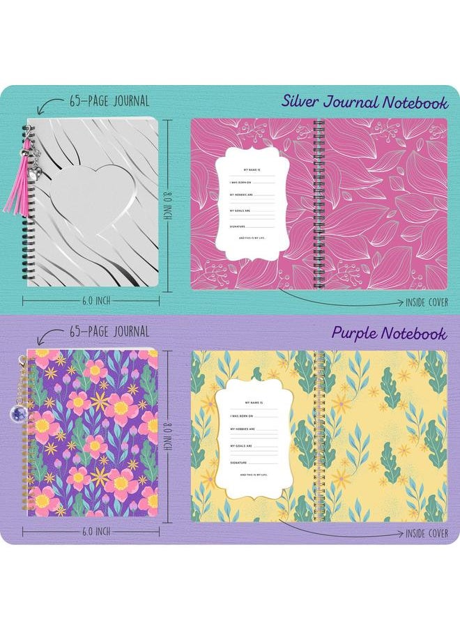 DIY Journal Kit Gifts Girls Ages 8 9 10 11 12 13 14 Year Old Cool Birthday Gifts Ideas Girls Art & Crafts Tween Kid Teen Girls Trendy Stuff Scrapbook And Diary Supplies Set