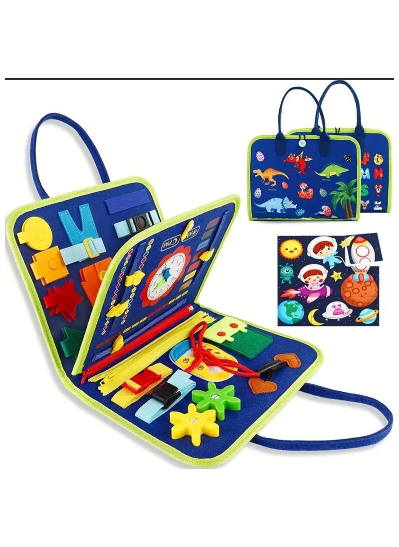 25-in-1 Ultimate Learning Board-Sorting and Stacking Toys For Development Fine Skills, Hand-Eye Coordination, Perfect Companion For Little Explorers, Ideal Gift for 1-4 Year Old Toddlers On Christmas, Halloween, Birthdays.