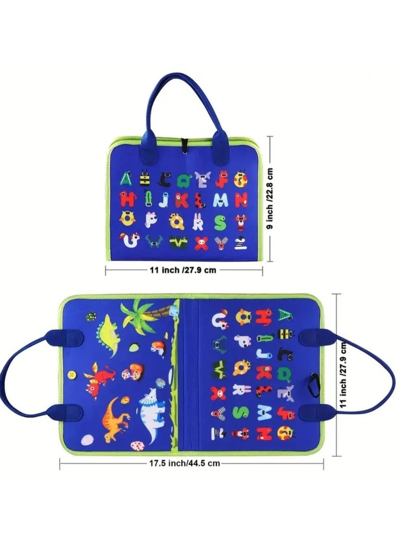 25-in-1 Ultimate Learning Board-Sorting and Stacking Toys For Development Fine Skills, Hand-Eye Coordination, Perfect Companion For Little Explorers, Ideal Gift for 1-4 Year Old Toddlers On Christmas, Halloween, Birthdays.