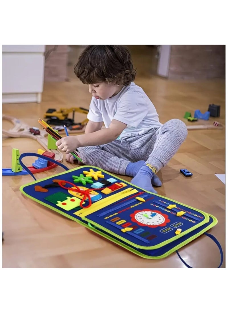 25-in-1 Ultimate Learning Board-Sorting and Stacking Toys For Development Fine Skills, Hand-Eye Coordination, Perfect Companion For Little Explorers, Ideal Gift for 1-4 Year Old Toddlers On Christmas, Halloween, Birthdays.