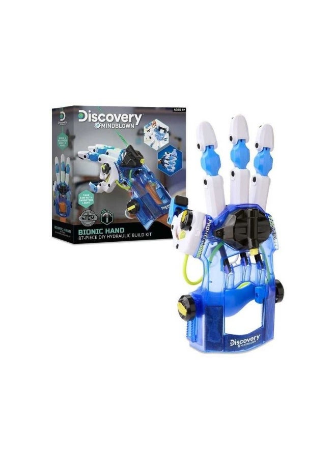 Discovery Mindblown Bionic Hand 87-Piece DIY Hydraulic Build Kit