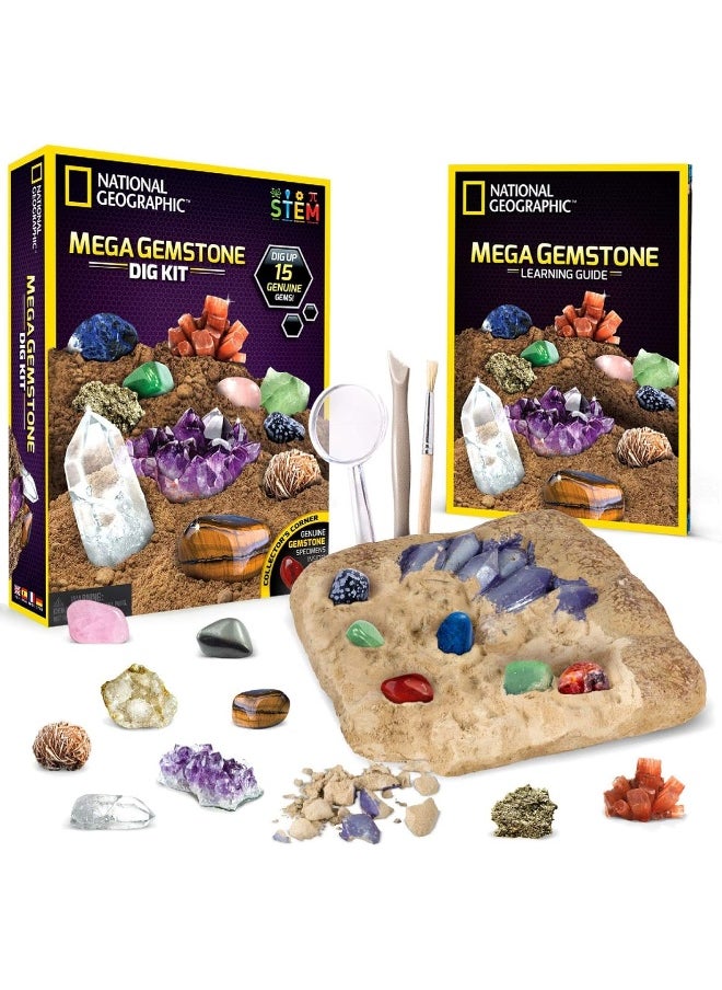 National Geographic Mega Gemstone Dig Kit