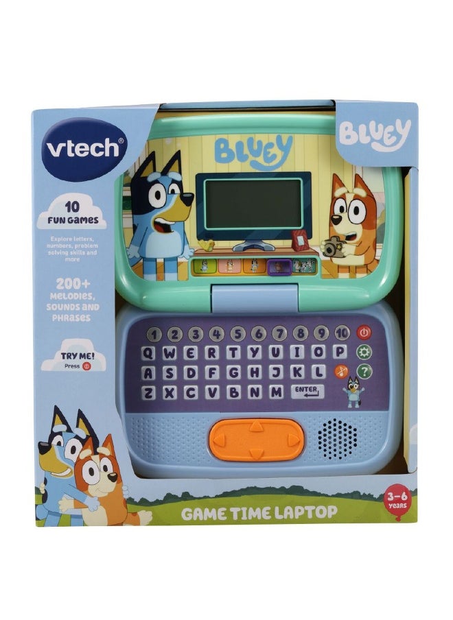 VTech Bluey Game Time Laptop Toy