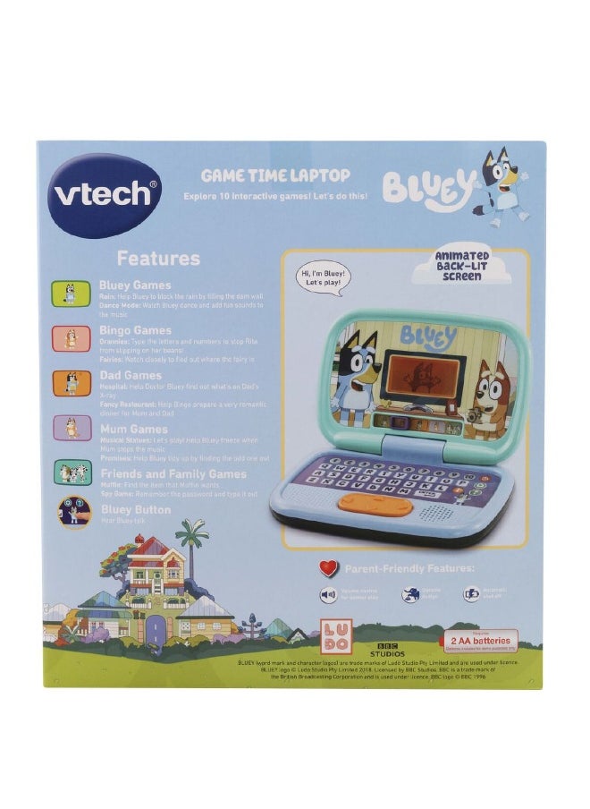 VTech Bluey Game Time Laptop Toy