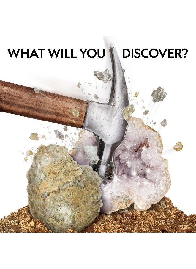 National Geographic Break Open 15 Geodes Kit