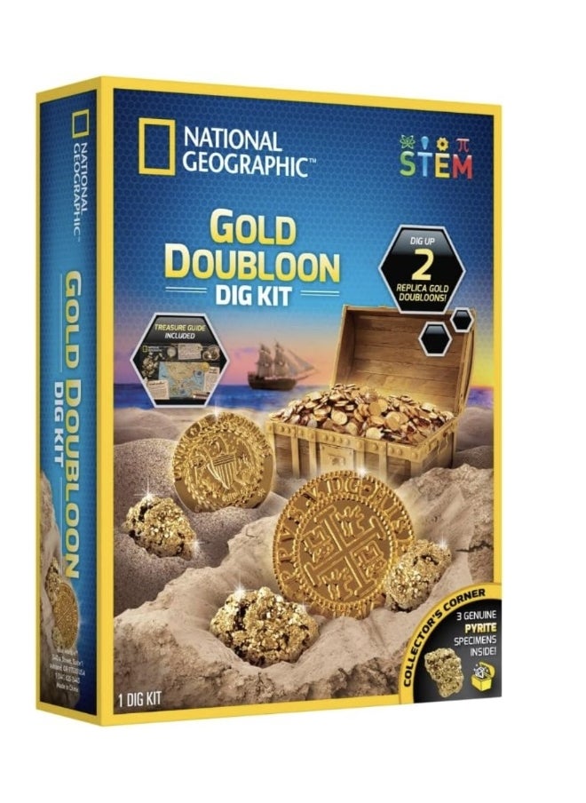 National Geographic Gold Doubloon Dig Kit