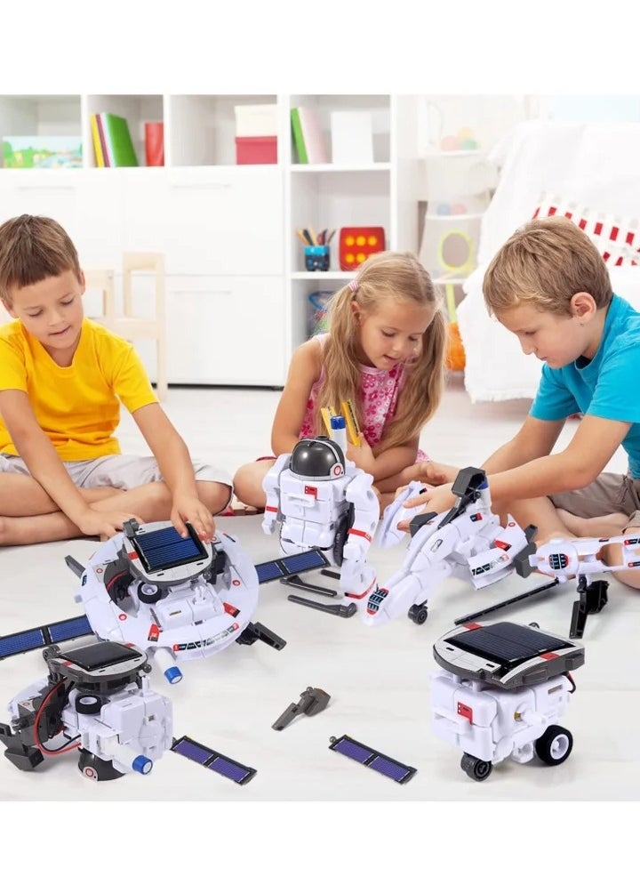 Projects Toys for Kids Ages 8 12 Solar Robot Science Kits Gifts for 8 14 Year Old Teen Boys Girls 120Pcs Building Experiments for Teenage Ages 9 10 11 13