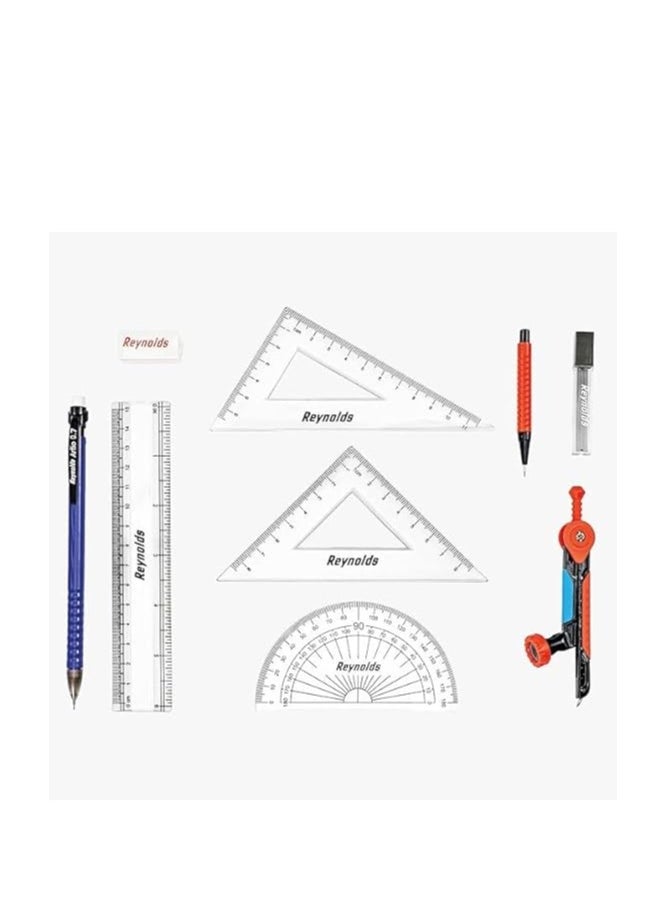 Reynolds GEOMETRY BOX | Instrument Box | Pencil Box | Rust resistant instruments