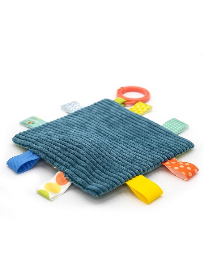 Taggies Soothing Sensory Crinkle Me Toy with Baby Paper & Squeaker, 6.5 X 6.5, Molasses Sloth