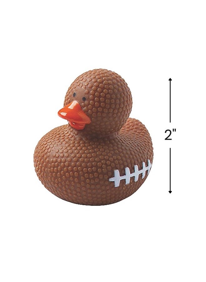 Fun Express Sports Ball Rubber Duckies - Toys - 12 Pieces