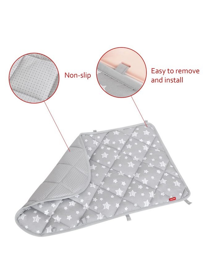 Baby Gym Play Mat Compatible with Fisher-Price Deluxe Kick 'n Play Piano Gym, Baby Playmat Floor Mat for Infants, Babies, Toddlers