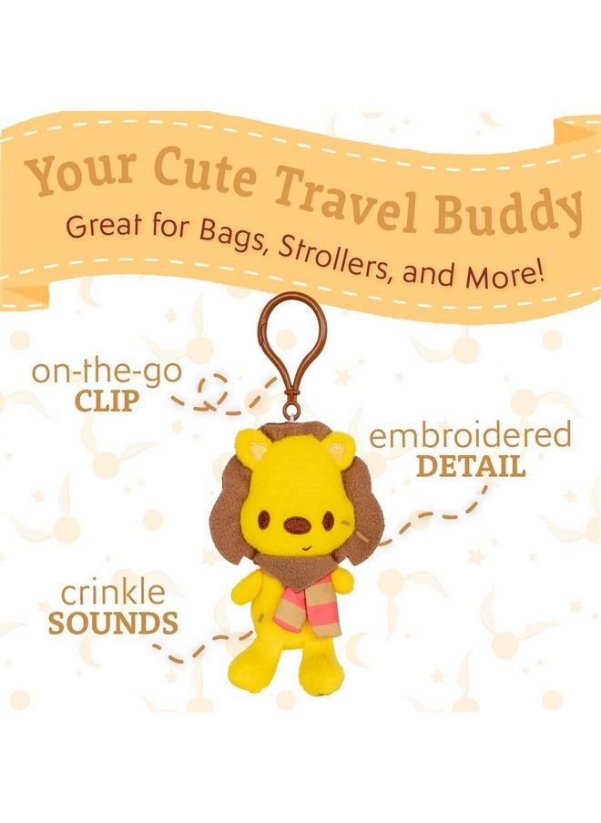 KIDS PREFERRED - Gryffindor™ Lion Clip on Pal - Stimulating Harry Potter Travel Toy for Babies
