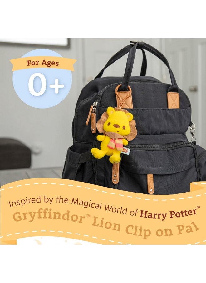 KIDS PREFERRED - Gryffindor™ Lion Clip on Pal - Stimulating Harry Potter Travel Toy for Babies