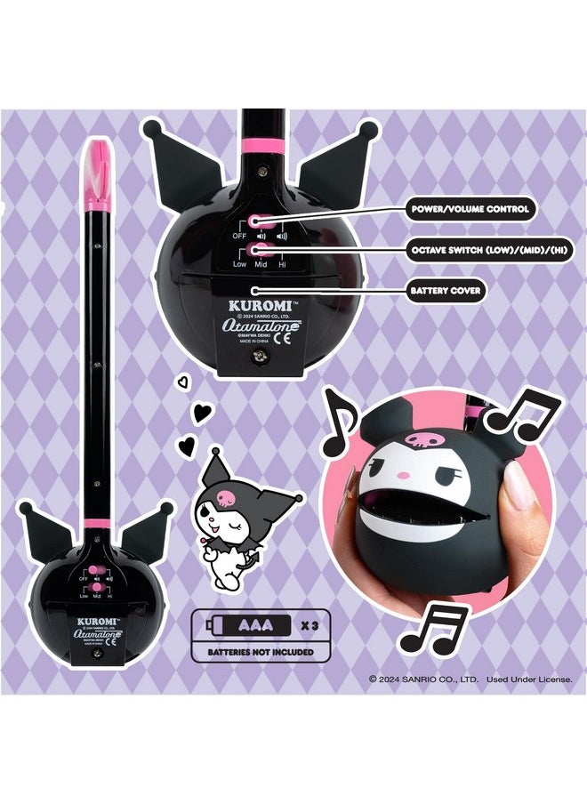 Otamatone Sanrio Kuromi Electronic Portable Music Instrument/Synthesizer Toy from Japan by Maywa Denki (Officially Licensed Hello Kitty and Friends) [English Instructions]