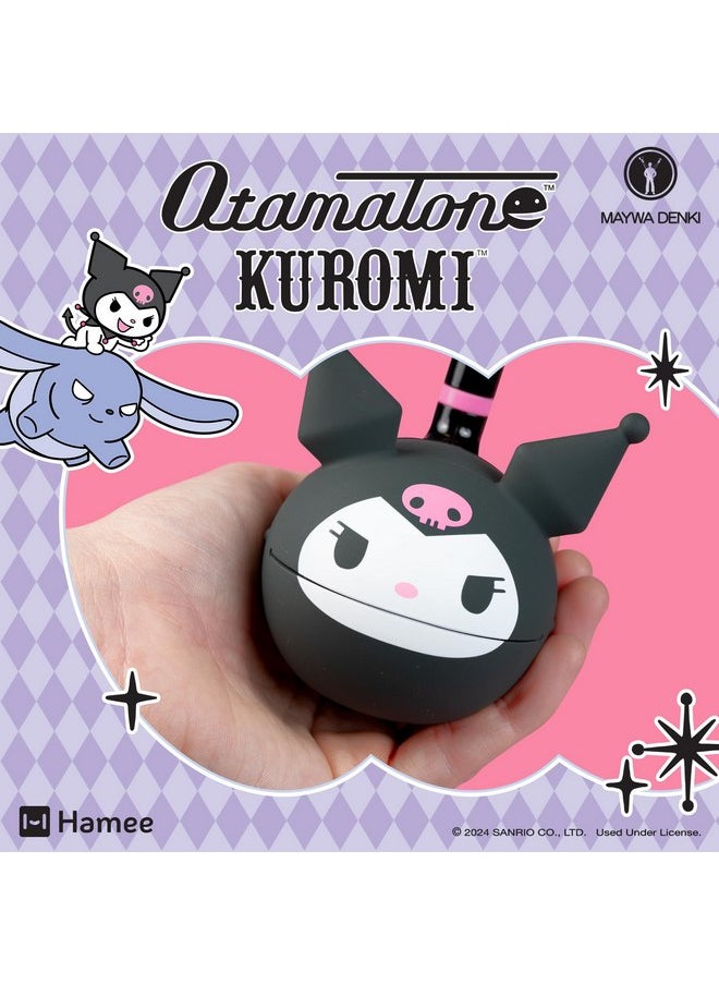 Otamatone Sanrio Kuromi Electronic Portable Music Instrument/Synthesizer Toy from Japan by Maywa Denki (Officially Licensed Hello Kitty and Friends) [English Instructions]