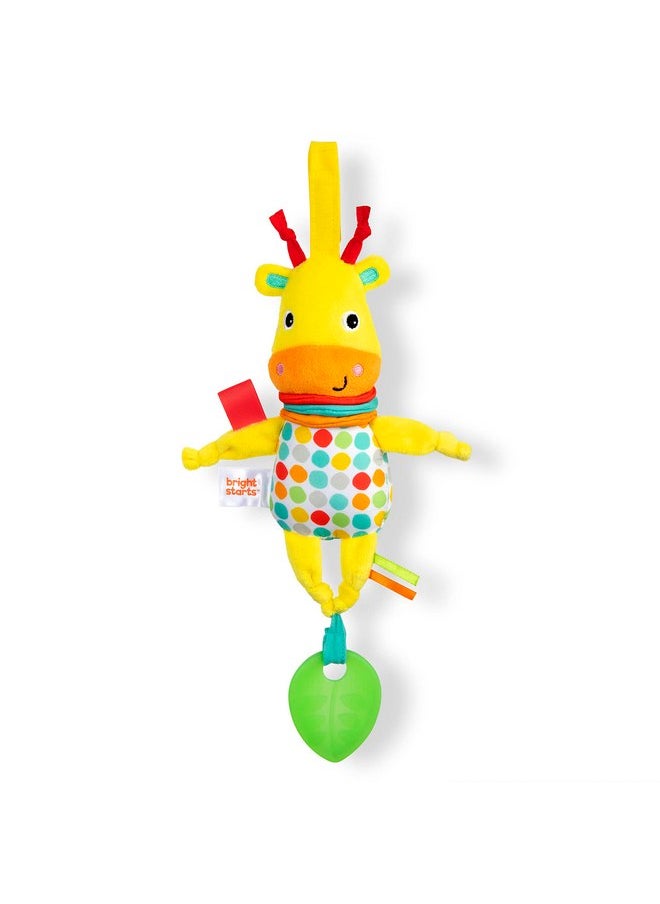Bright Starts Pull, Play & Boogie Musical Activity Toy for Stroller - Giraffe - Unisex, Newborn +