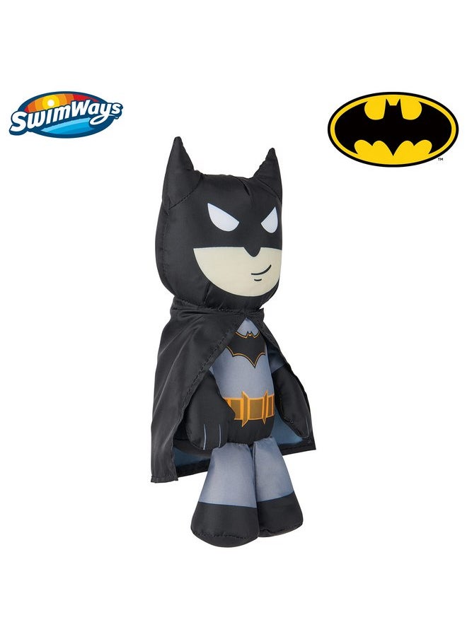 Swimways DC Batman Swim Huggable, Batman Toys, Bath Toys & Beach Toys, Floating Water Stuffed Animal for Kids Aged 1 & Up
