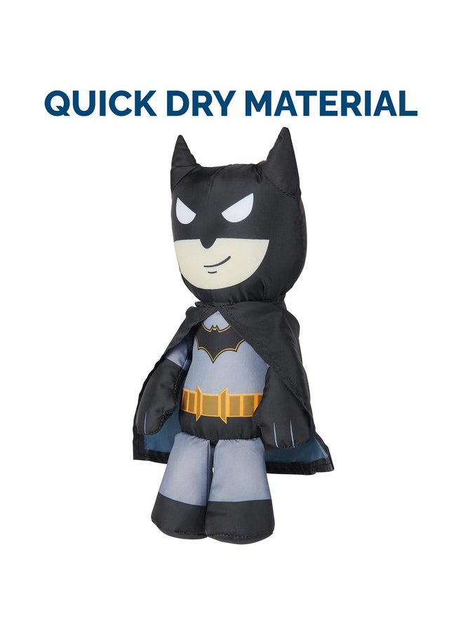 Swimways DC Batman Swim Huggable, Batman Toys, Bath Toys & Beach Toys, Floating Water Stuffed Animal for Kids Aged 1 & Up