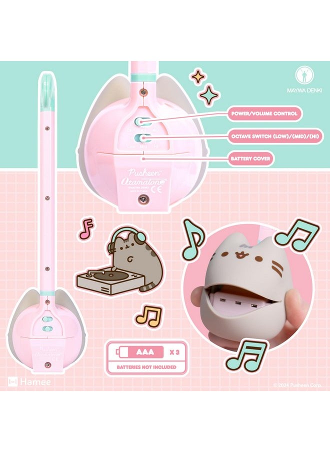 Pusheen The Cat Otamatone Electronic Portable Music Instrument / Synthesizer Toy from Japan by Maywa Denki [Limited Edition [English Instructions]