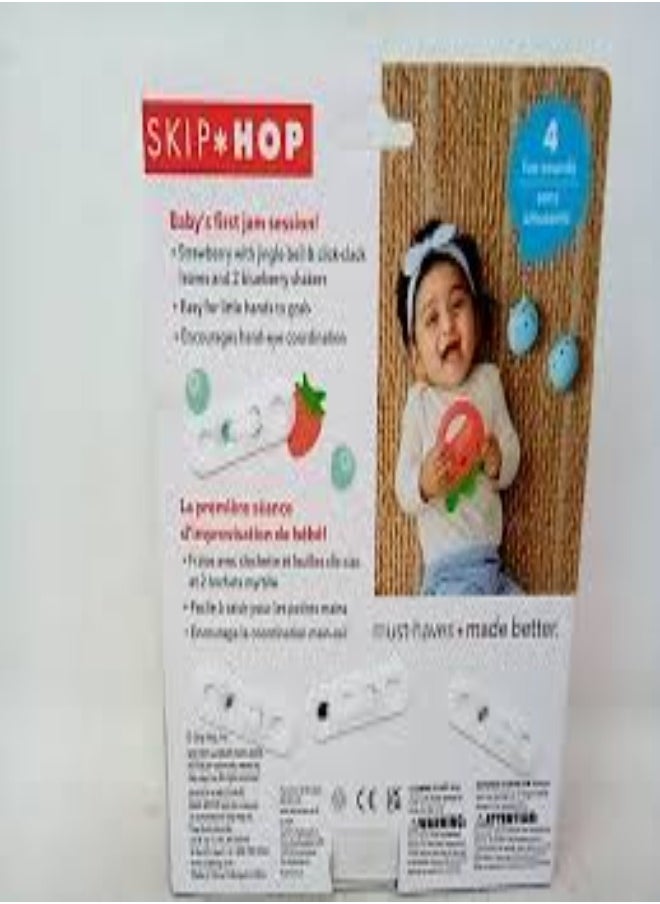 Skip Hop Baby Musical Toy Set, Farmstand, Berry Cute Band