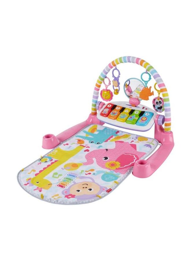 Fisher-Price Glow and Grow Kick & Play Piano Gym Baby Playmat (Pink)