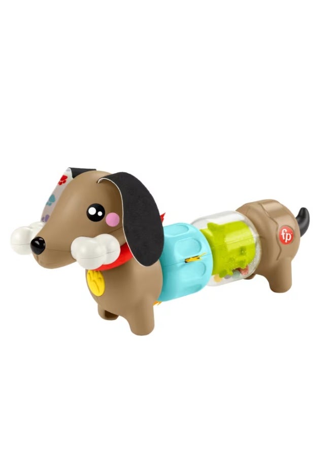 Fisher-Price Fp Pets Click & Spin Activity Pup Toy for Babies