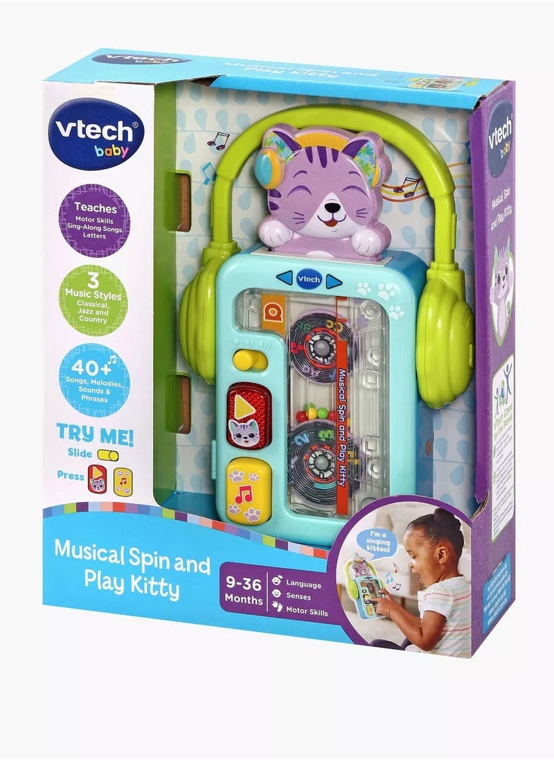 VTech Musical Spin & Play Kitty