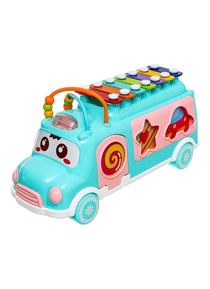 Musical Shape Matching Bus Toy