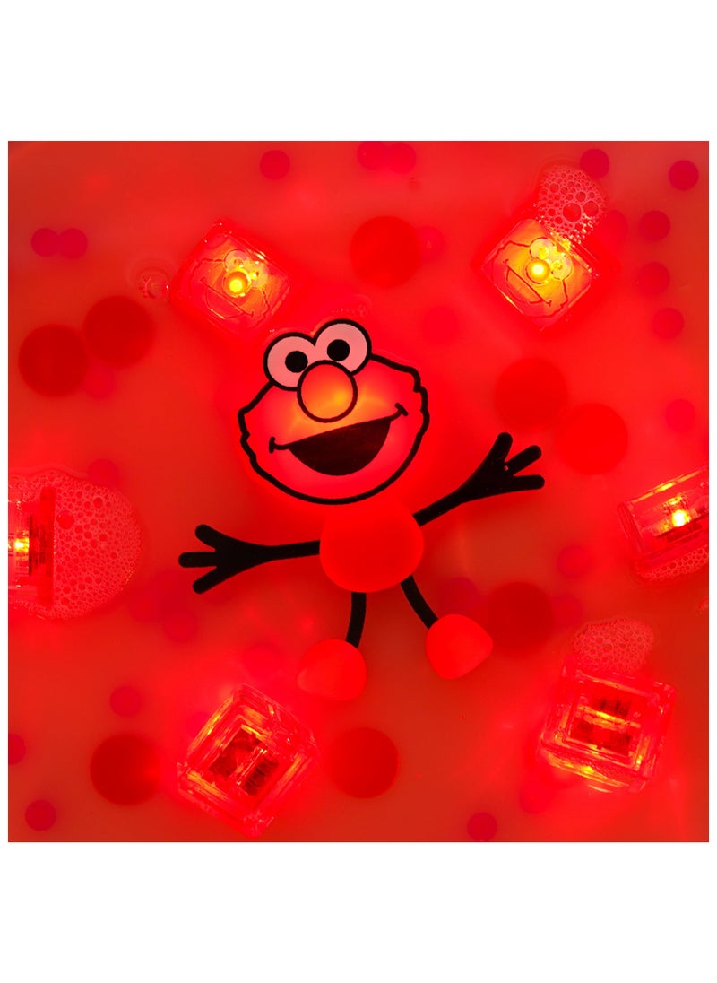 Glo Pals Sesame Street light up baby & kids bath toys glow cubes, water play