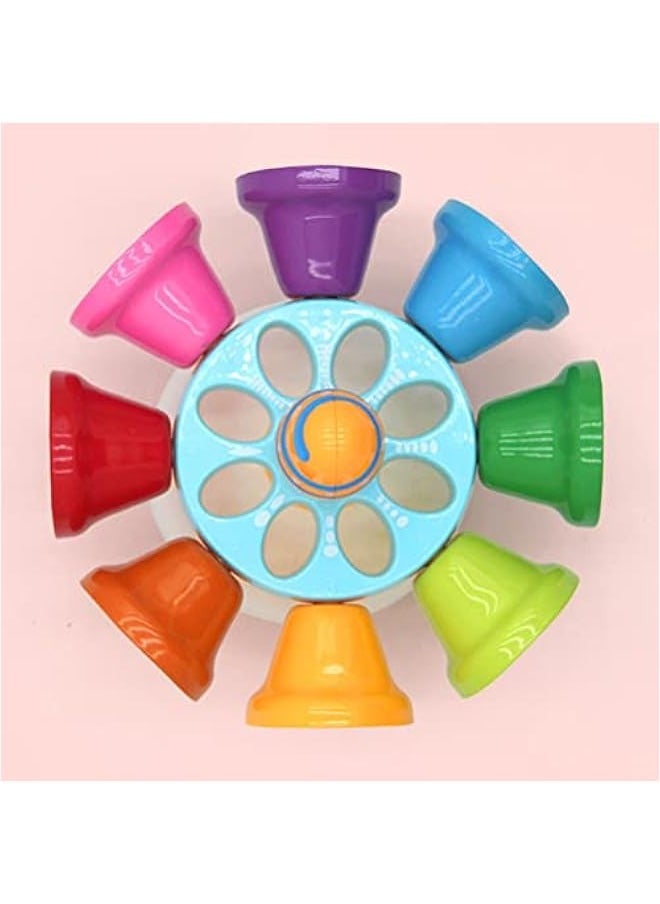 1 Set Music Rotating Bell Toy Baby Percussion Instrument Bell Toys for Baby, Kids Musical Instruments Set Baby Drum Set Educational Toy Musical Bells for Kids