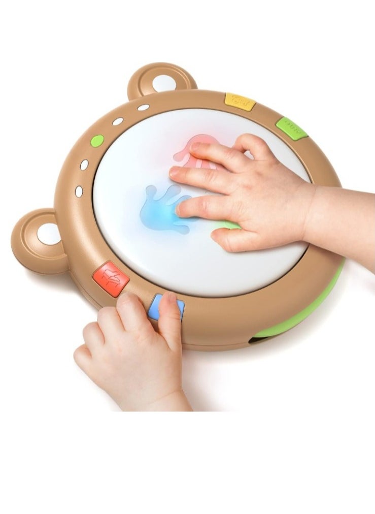 Baby Musical Toy, Safe And Durable Toddler Musical Drum, Portable Early Educational Development Toy, Lightweight Easy To Carry Baby Soother Toy For Toddlers, (1pc)