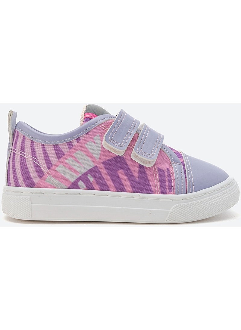 Girls Lilac Sneaker Shoes