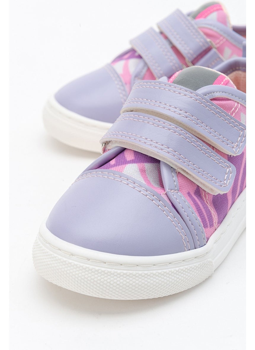 Girls Lilac Sneaker Shoes