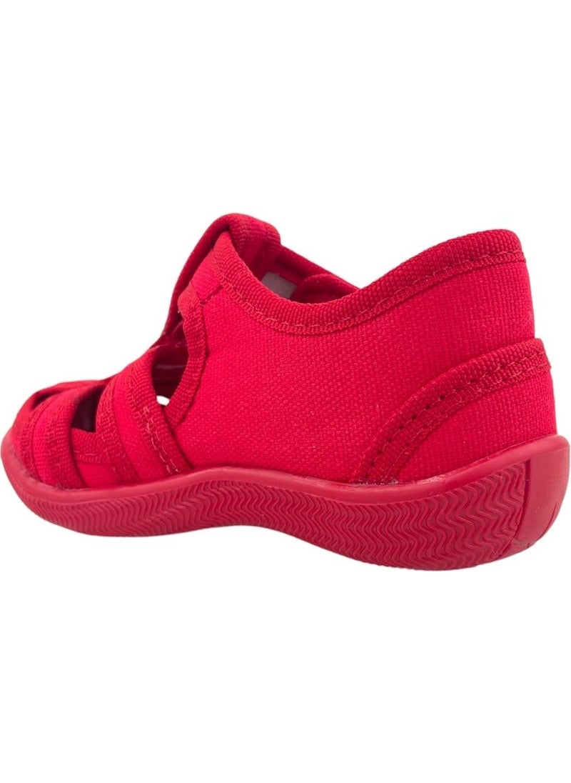 Linen House Shoes Red