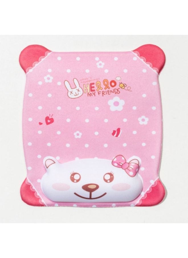 Cartoon Silicone Wristband Mouse Pad(Rabbit)