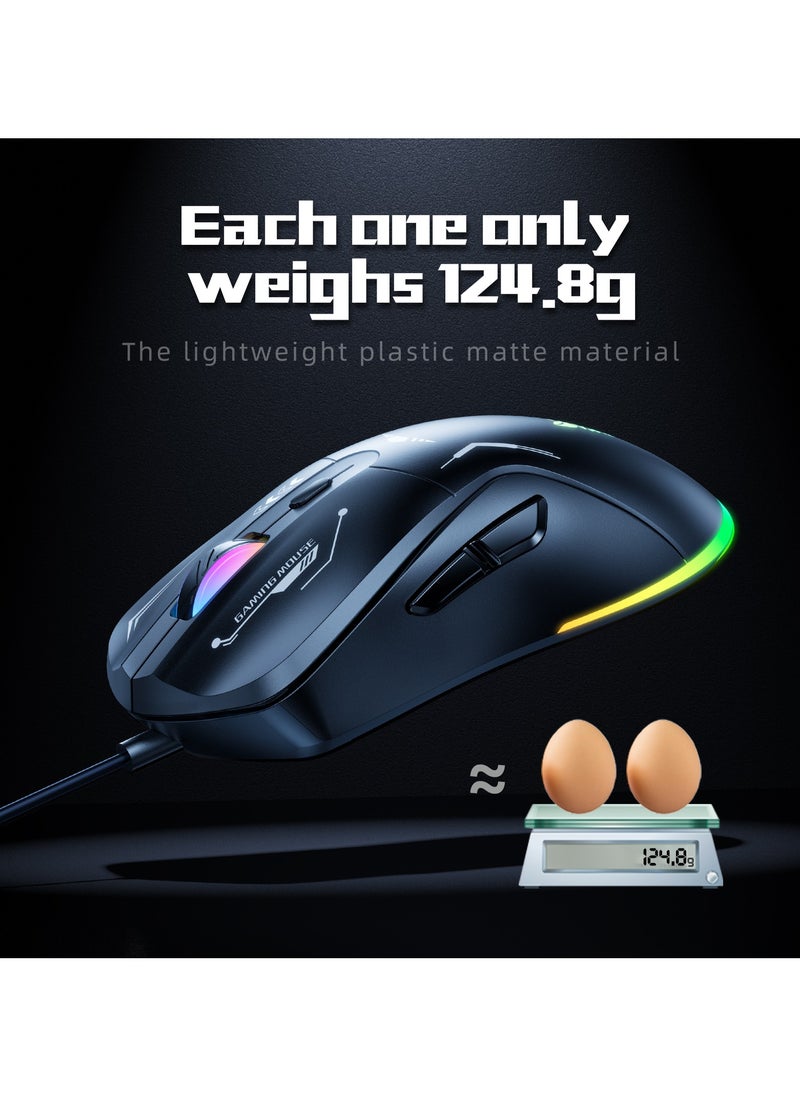 ONIKUMA TZ5006 5 in 1 Combo Gaming Set - Mouse/Keyboard/Headset/Headset stand/ Mousepad